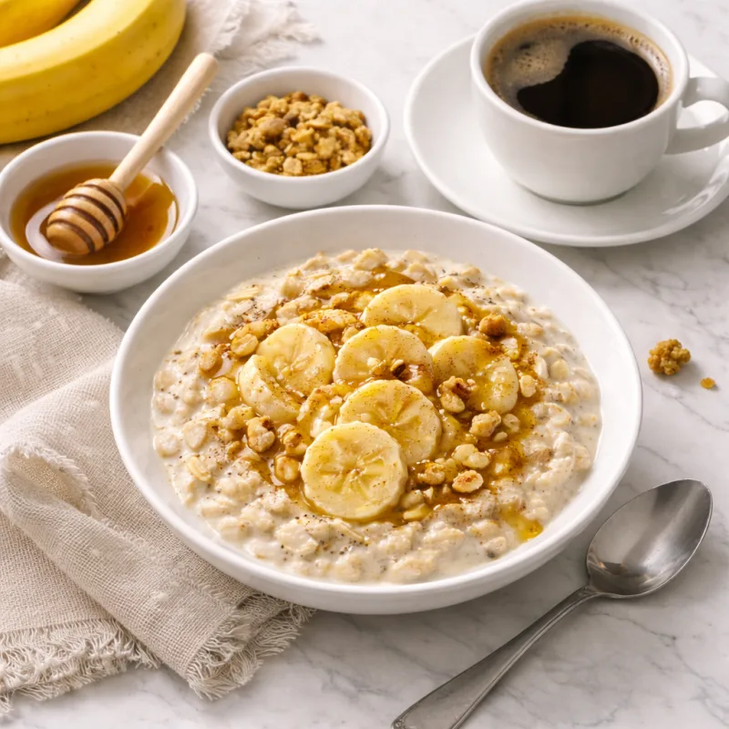 Banana porridge