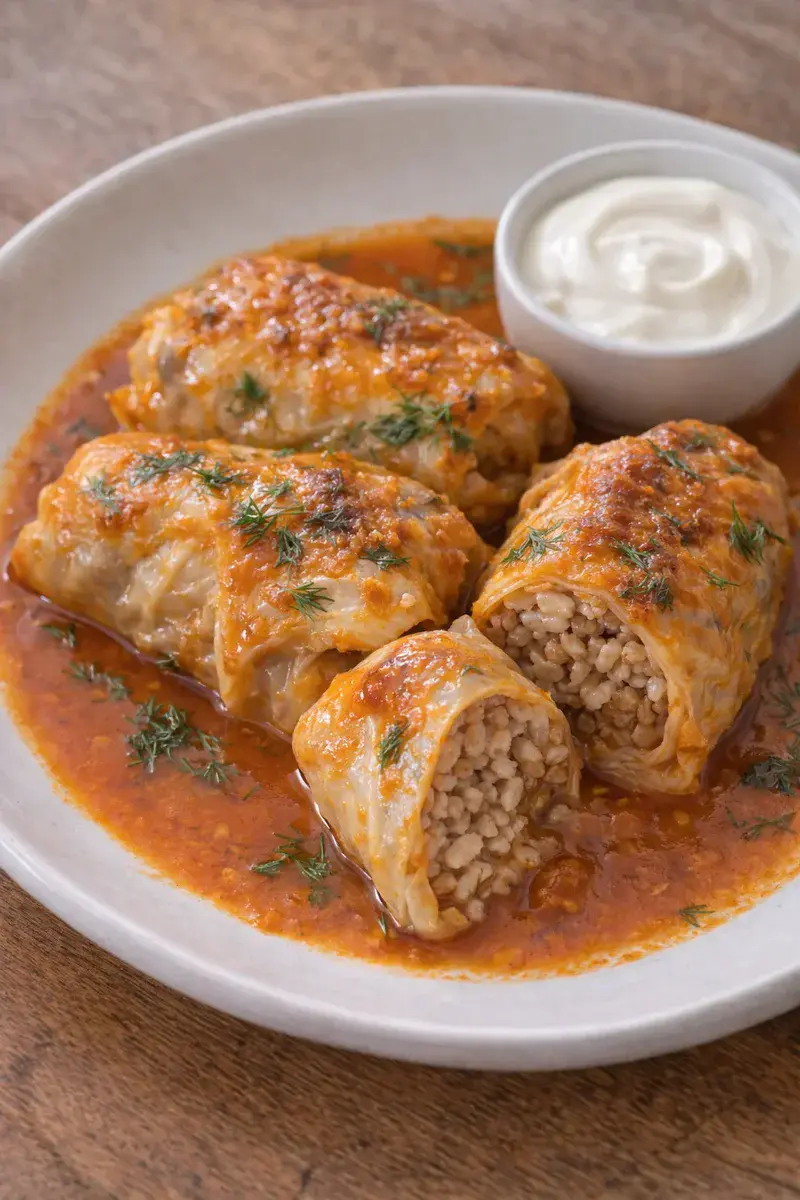 Golabki (cabbage roll)