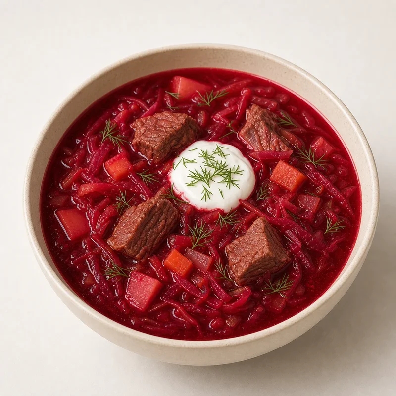 Classic borscht
