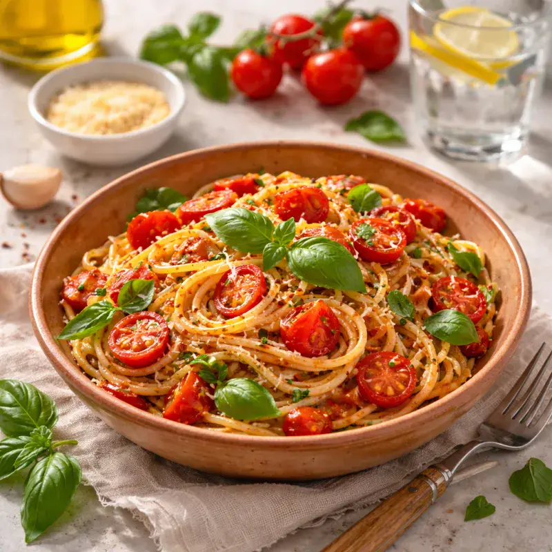 Tomato basil pasta